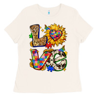 Bone autism love Ladies Tee - Zillion Design Studio