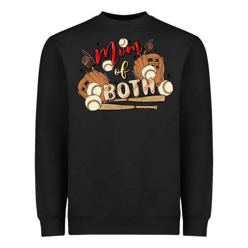 Mama Of Both Heavyweight Sweatshirt by MaliasSmallBusiness | Teevron