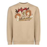 Mushroom mama of both Heavyweight Sweatshirt - MaliasSmallBusiness