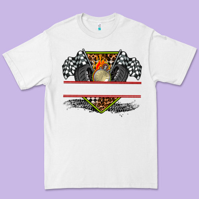 Race Flag And Race Equipment Premium Tee Designed By Adodesignshop