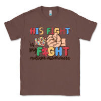 Chestnut his fight is my fight autism awareness Classic Tee - MaliasSmallBusiness