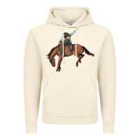 Vintage Artic bucking bronco cowboy rodeo Vintage Hoodie - Artiststas