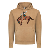 Vintage Camel bucking bronco cowboy rodeo Vintage Hoodie - Artiststas