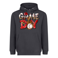 Smoke Game day Baseball Heavyweight Hoodie - NancyCooperArtShop
