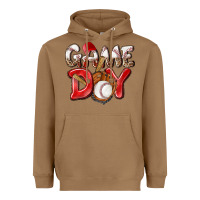 Toasted Coconut Game day Baseball Heavyweight Hoodie - NancyCooperArtShop
