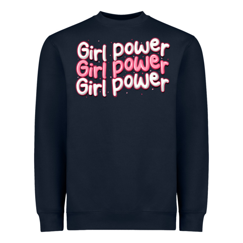 Girl Power Heavyweight Sweatshirt by MaliasSmallBusiness | Teevron