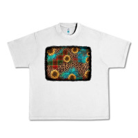 Lunar Rock christmas sunflowers and buffalo plaid background Urban Heavy Tee - Jasminsmagicworld