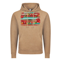 Vintage Coffee christmas background Vintage Hoodie - AdoDesignShop
