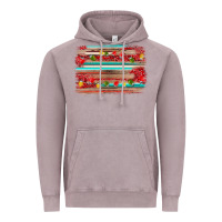 Vintage Zinc christmas background Vintage Hoodie - AdoDesignShop