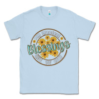 Dusty Blue my greatest blessing call me nana Classic Tee - MaliasSmallBusiness