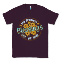 Plum my greatest blessing call me nana Classic Tee - MaliasSmallBusiness