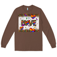 Chestnut love hearts pride tumbler Long Sleeve Tee - JahusDesignShop