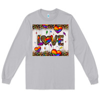 Moon Dust love hearts pride tumbler Long Sleeve Tee - JahusDesignShop