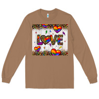 Toasted Coconut love hearts pride tumbler Long Sleeve Tee - JahusDesignShop
