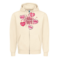 Sandshell you are enough valentines day Zipper Hoodie - LillyAllenDesigns