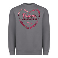 Storm side by or miles apart friends will always be conn Heavyweight Sweatshirt - MaliasSmallBusiness