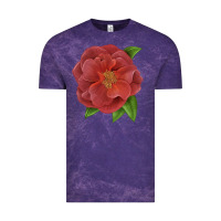 Cloud Purple Cinco De Mayo Rose Vintage Tee - LillyAllenDesigns