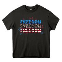 Asphalt Freedom freedom freedom 4th of july Heavy Core Tee - CowGirlArtShop