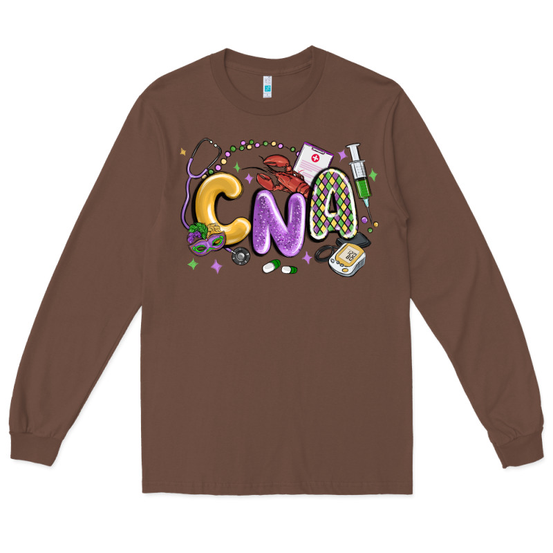 Cna Mardi Gras Long Sleeve Tee by MaliasSmallBusiness | Teevron