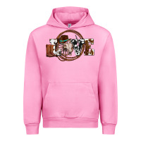 Fuchsia Pink western love for cowboys olivia Urban Hoodie - OliviaCreatesArt