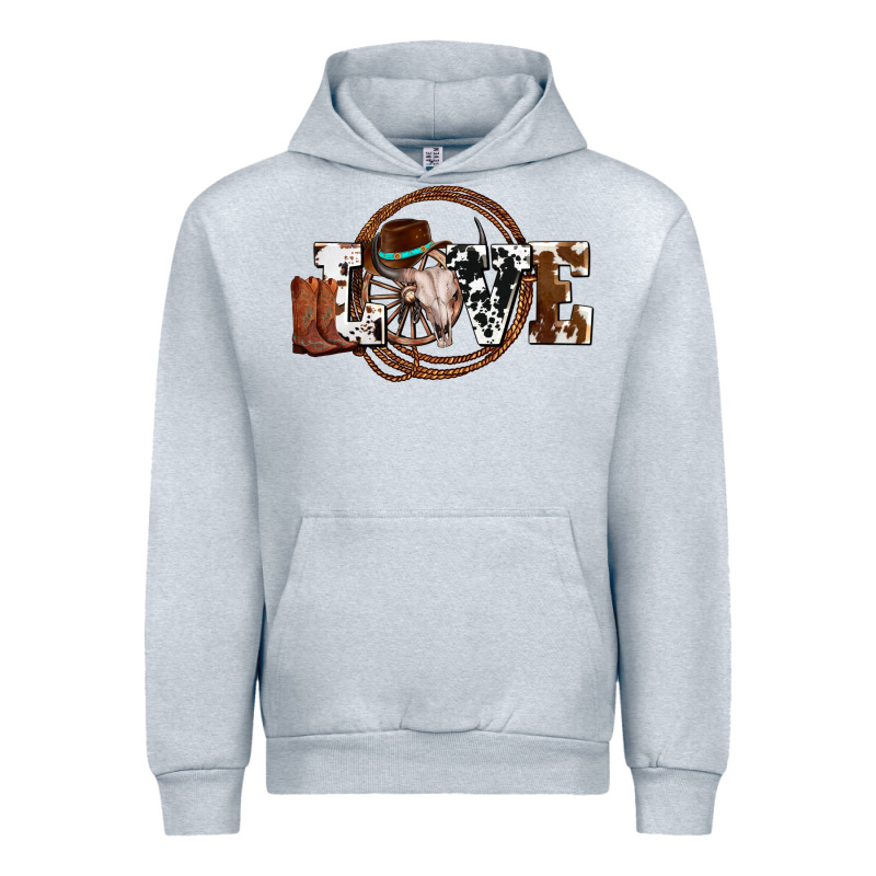 Western Love For Cowboys Olivia Urban Hoodie by OliviaCreatesArt | Teevron