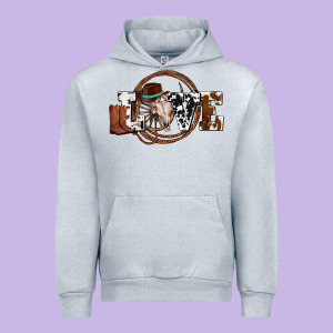 Western Love For Cowboys Olivia Urban Hoodie Designed By Oliviacreatesart