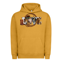 Pigment Peanut Butter western love for cowboys olivia Urban Hoodie - OliviaCreatesArt