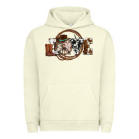 Pigment Pistachio western love for cowboys olivia Urban Hoodie - OliviaCreatesArt