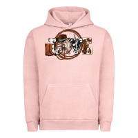 Pigment Salmon western love for cowboys olivia Urban Hoodie - OliviaCreatesArt