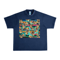 Navy Western Teacher Pencil Urban Heavy Tee - LillyAllenDesigns