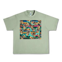 Oil Green Western Teacher Pencil Urban Heavy Tee - LillyAllenDesigns