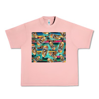 Salmon Western Teacher Pencil Urban Heavy Tee - LillyAllenDesigns