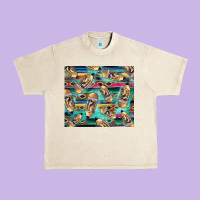 Western Teacher Pencil Urban Heavy Tee Designed By Lillyallendesigns