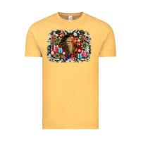 Vintage Mustard indian hat christmas Vintage Tee - AdoDesignShop