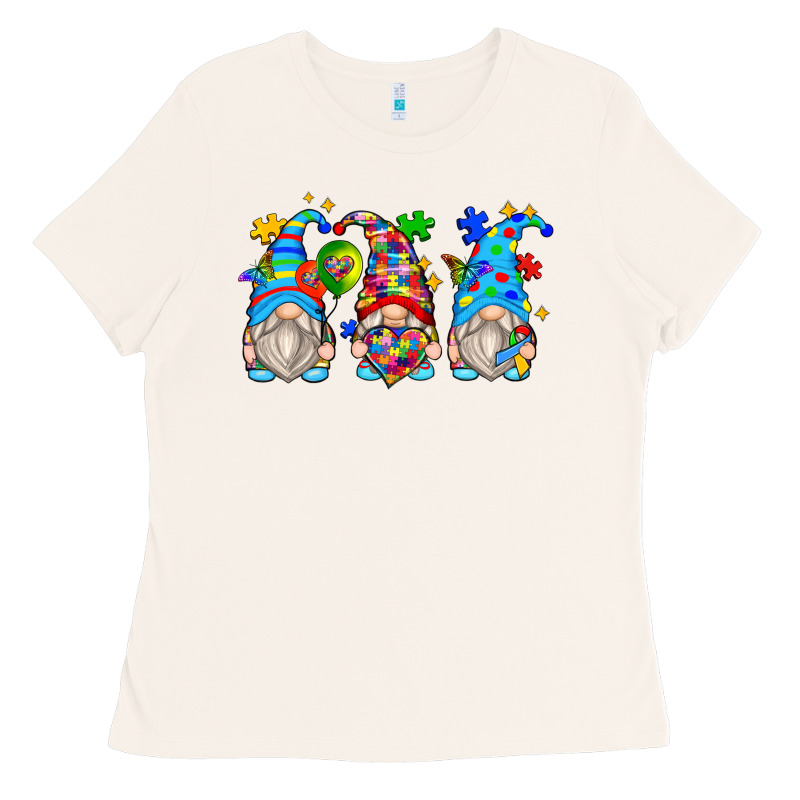 Autism Gnomes Ladies Tee by Zillion Design Studio | Teevron