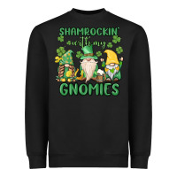 Shamrock With My Gnomies Heavyweight Sweatshirt | Teevron