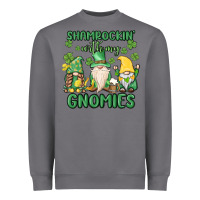 Storm shamrock with my gnomies Heavyweight Sweatshirt - MaliasSmallBusiness
