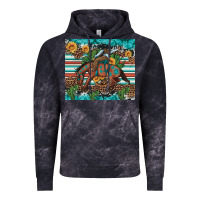 Cloud Black bucking bronco cowboy rodeo cactus and sunflowers Vintage Hoodie - Artiststas
