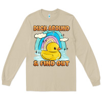 Mushroom duck around and find out Long Sleeve Tee - MaliasSmallBusiness