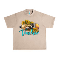 French Oak Western Teacher Pencil Urban Heavy Tee - LillyAllenDesigns