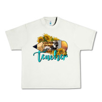 Pistachio Western Teacher Pencil Urban Heavy Tee - LillyAllenDesigns