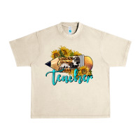 Sandshell Western Teacher Pencil Urban Heavy Tee - LillyAllenDesigns
