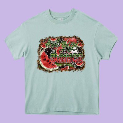 Hot Gigi Summer Heavy Core Tee Designed By Sublimationcraftshop