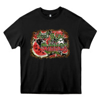 Black hot gigi summer Heavy Core Tee - SublimationCraftShop