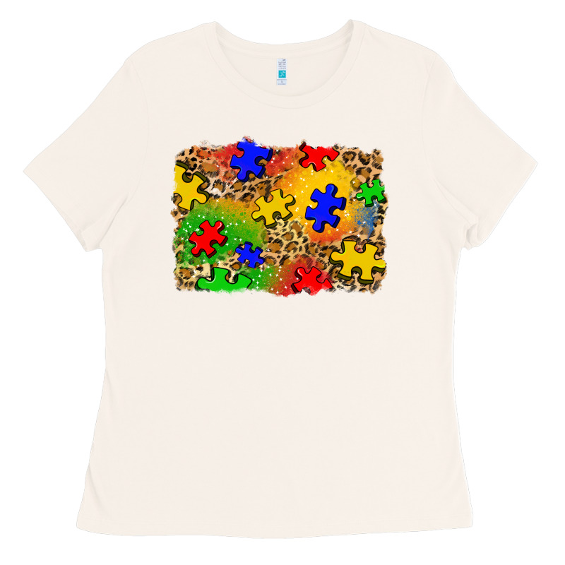 Autism Background Ladies Tee by Zillion Design Studio | Teevron