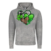 Cloud Rock st patricks day hearts Vintage Hoodie - Jasminsmagicworld
