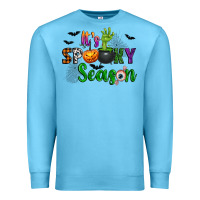 Ocean Blue It's Spooky Season Premium Sweatshirt - texasbilliewilder