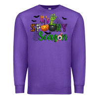 Purple It's Spooky Season Premium Sweatshirt - texasbilliewilder