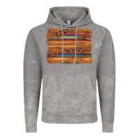 Cloud Rock leopard serape background Vintage Hoodie - AdoDesignShop