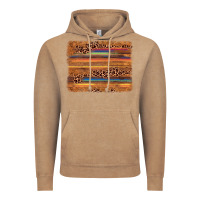 Vintage Coffee leopard serape background Vintage Hoodie - AdoDesignShop